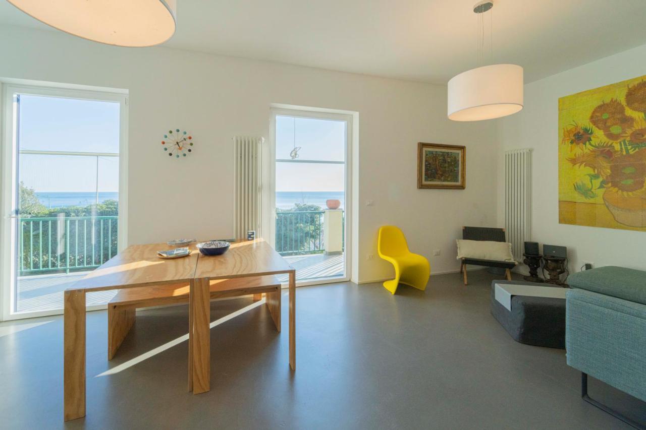 111 - Casa La Secca Vista Mare, 100Metri Dalla Spiaggia E Mare Moneglia Extérieur photo