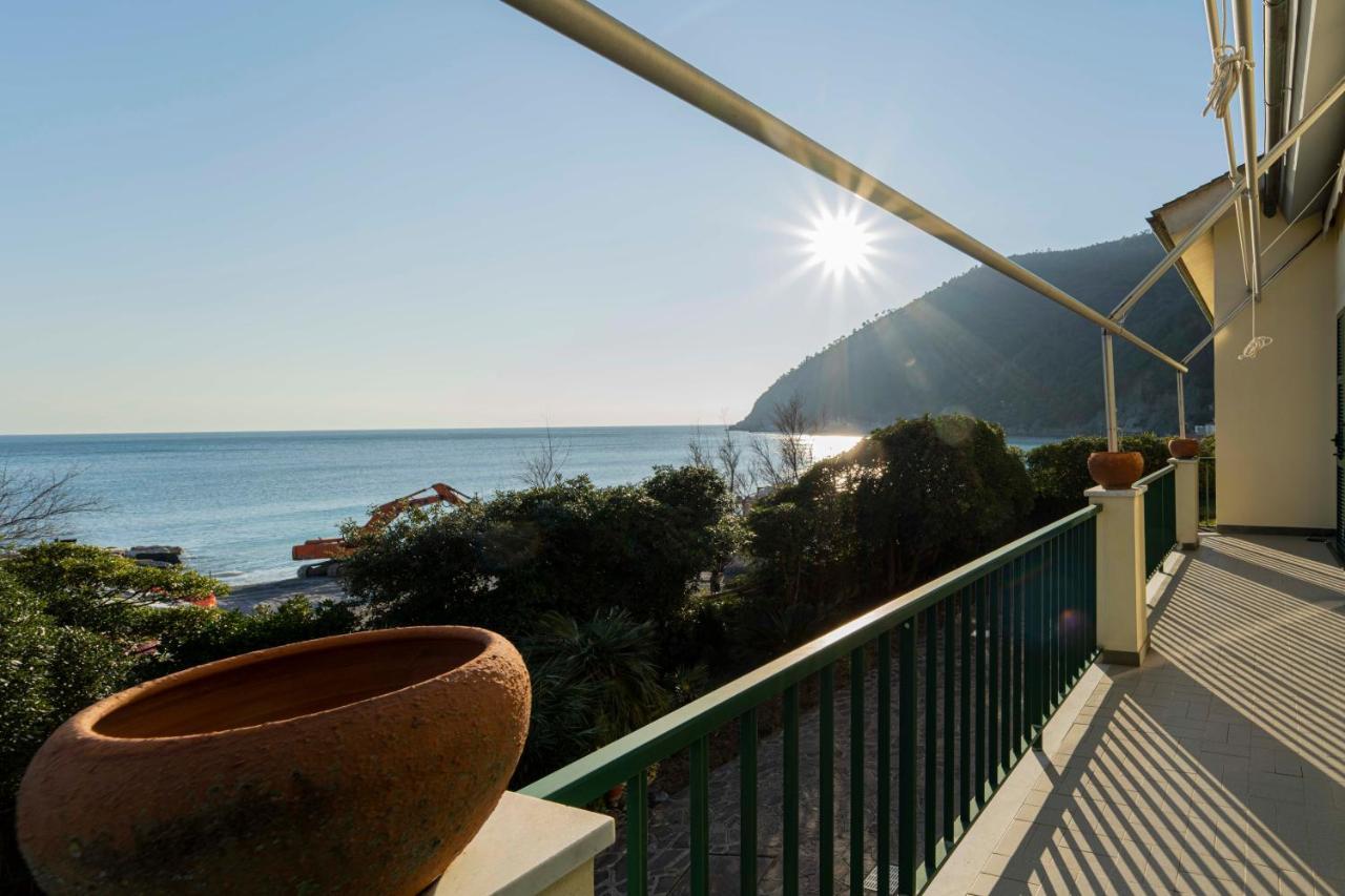 111 - Casa La Secca Vista Mare, 100Metri Dalla Spiaggia E Mare Moneglia Extérieur photo